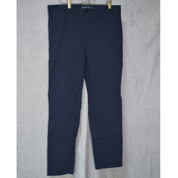Everlane Uniform Navy Blue Slim Fit Chino Pants Men’s 32x30 - Picture 1 of 3